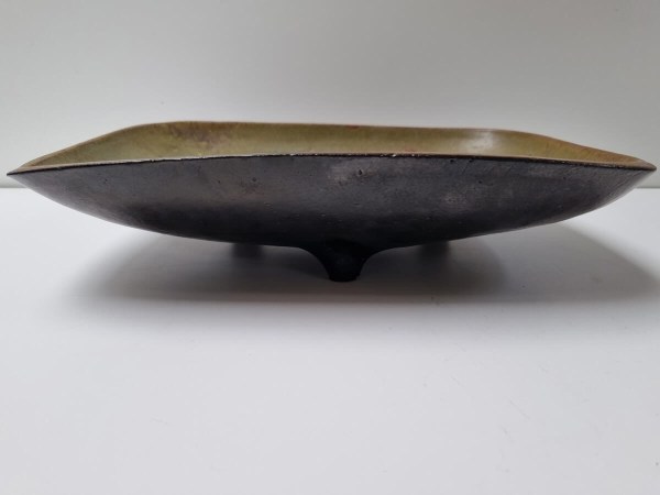 Perignem-Paul Vermeire-Johan Nyssen-Brutalistische-grote-schaal-bowl-vintage-XL-Studio-art-Pottery-ceramic-1960s-Belgium